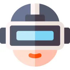 Virtual reality glasses