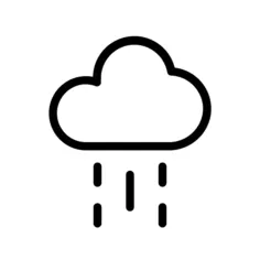 多雨的