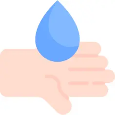Washing hand