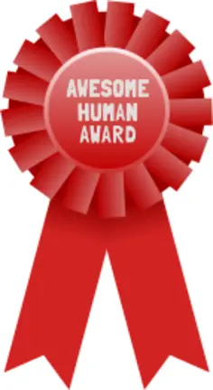 Awesome human award