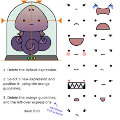 Alien squid monster