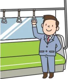Man in metro