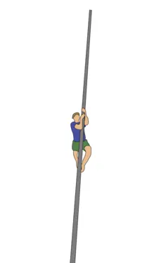 Pole climbing