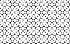 Seamless geometric line art pattern