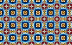 Psychedelic seamless pattern