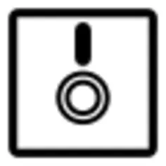 Floppy disk vector icon