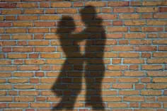 Couple in a shadow