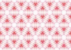 Geometrical pattern in pale pink