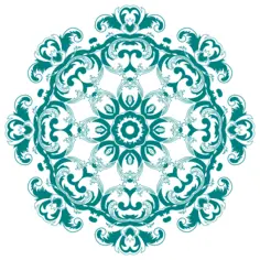 Vintage green pattern