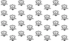 Retro floral pattern