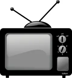 Old-style TV
