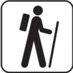 Hiking icon