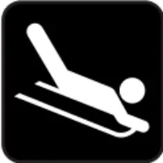 Sledding icon