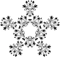 Floral star