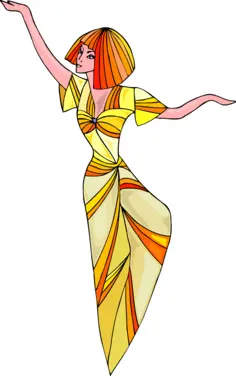 Egyptian dancing girl