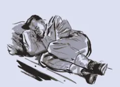 Sleeping solider