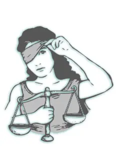Not so blindfolded