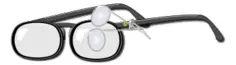 Loupe glasses