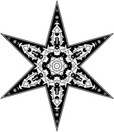 Six-pointer star