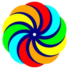 Colored circles