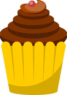 Cherry cupcake image