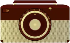 Antique radio image