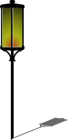Latern with shadow
