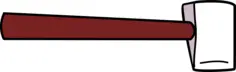 Hatchet clip art image