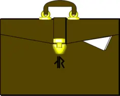 Briefcase vector graphics