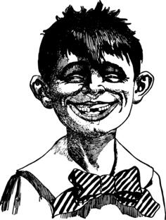 Kid without teeht