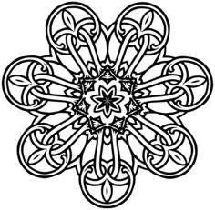 Interlocking geometrical design