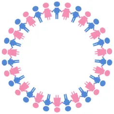 People holding hands