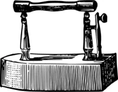 Antique iron