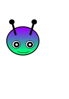 Greenish alien