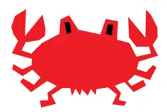 Red crab image
