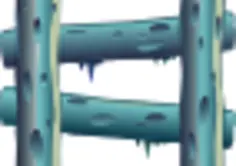 Blue ladder