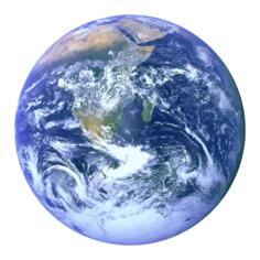 Blue marble