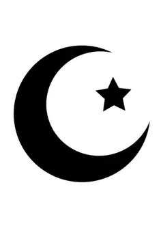 Star and crescent image