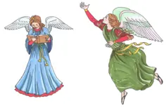Two female angels