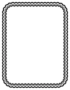 Wavy border