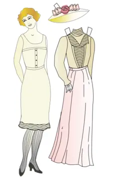 Paper doll image