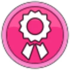 Pink reward button