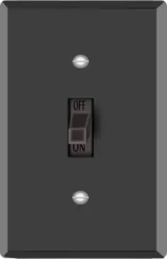 Black light switch
