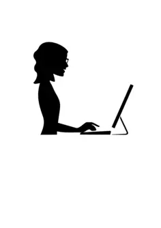 Woman and PC