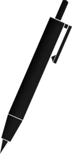 Pen silhouette