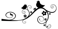 Birds silhouette