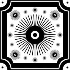 Decorative Square Tile