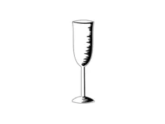 Champagne glass