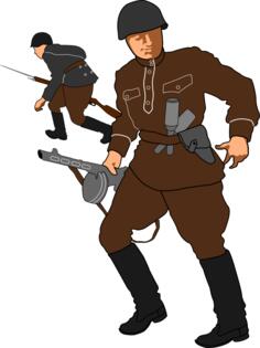 Soviet soldiers