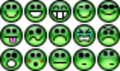 Glossy emoji set